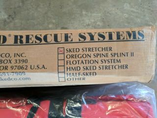 Skedco Inc Sked Stretcher USA patent 4283068 basic rescue system international 3