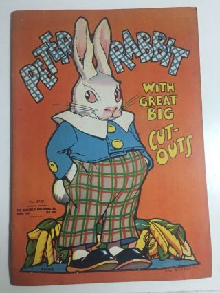 Extremely Rare Beatrix Potter Peter Rabbit Great Big Cutouts Baileys Complete