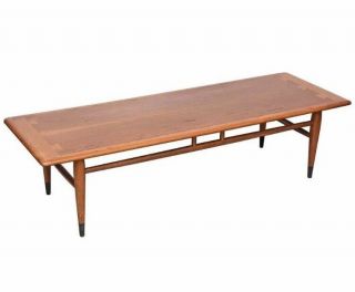Mid - Century Lane Coffee Table,  Designed By Andre Bus For The " Acclaim " Series