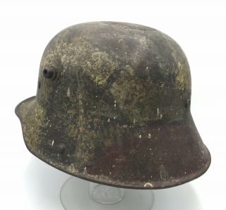 Ww1 German Camo Helmet Battle M17 Stahhelm Wwi Pickelhaube 5