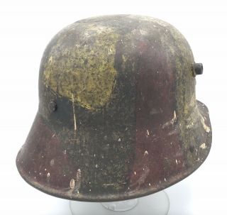 Ww1 German Camo Helmet Battle M17 Stahhelm Wwi Pickelhaube 7