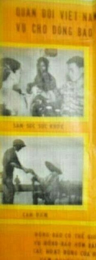 Propaganda Flyer Vietnam War 1968 Vietnamese Language Photograph Color 5