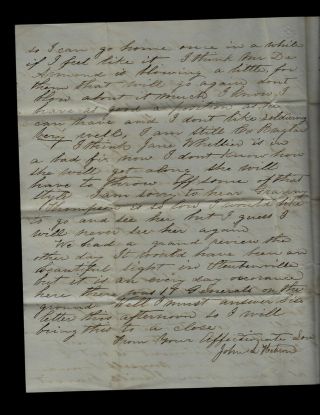 2nd Ohio Infantry CIVIL WAR LETTER - Ready to March from Murfreesboro,  Tennessee 2