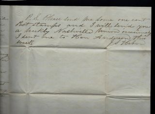 2nd Ohio Infantry CIVIL WAR LETTER - Ready to March from Murfreesboro,  Tennessee 3