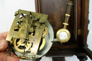 Antique Wall Clock Vienna Regulator 19th century JUNGHANS 9