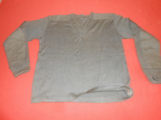 British Army : 1945 Wwii Parachute V Neck Wool Pullover 1945 Wwii