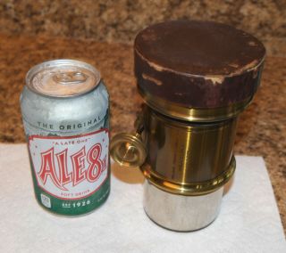 6 " Williams Brown & Earle  Magic Lantern Projector Brass Lens