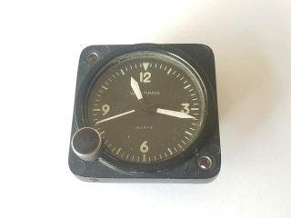 Wakmann Swiss 8 Day Aircraft Clock Pre Owned