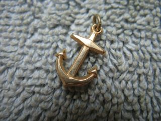 Dug " Anchor " Charm From Rhode Island Camp - Falmouth,  Va.