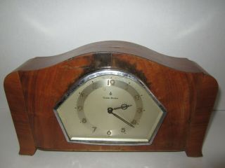 Antique Gustav Becker Desk Alarm Clock Mechanical