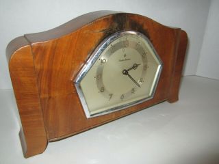 Antique Gustav Becker Desk Alarm Clock Mechanical 4