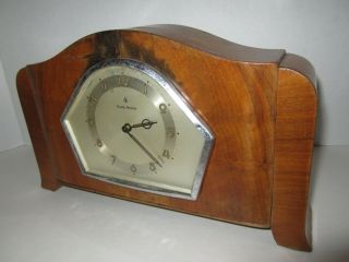 Antique Gustav Becker Desk Alarm Clock Mechanical 5