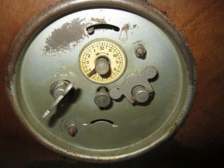 Antique Gustav Becker Desk Alarm Clock Mechanical 8