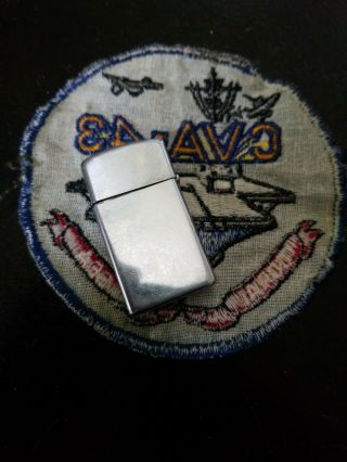 Zippo Lighter USS Coral Sea CVA - 43 US Navy Military Vintage 1/1967 7