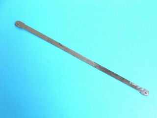 Antique 19th Century French Amputation Saw Blade 2 Medical Surgical Instrument