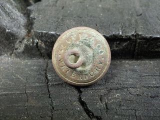 Rare Vintage Antique Civil War Relic Eagle Infantry Button Confederate Position 5