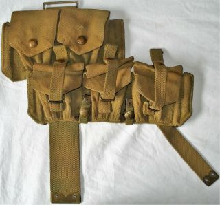 British Wwi - 1908 Pattern Right Hand Ammo Pouch