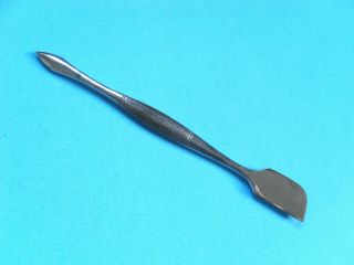 Tiemann Craniotomy Trephine Elevator & Rasp 19th C.  Medical Surgical Instrument 2