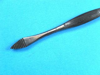 Tiemann Craniotomy Trephine Elevator & Rasp 19th C.  Medical Surgical Instrument 4