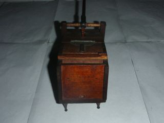 Antique Washing Machine Patent Model Nov 22 1870 Salesman Sample 5