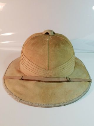 Wwii Japanese Army Tropical Pith Helmet Hat & Scarce Ww2
