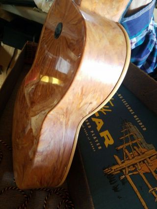 Bakelite 1950s old GENE AUTRY Guitar&Case Vtg America Western Singing Cowboy Toy 10
