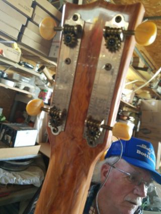 Bakelite 1950s old GENE AUTRY Guitar&Case Vtg America Western Singing Cowboy Toy 9