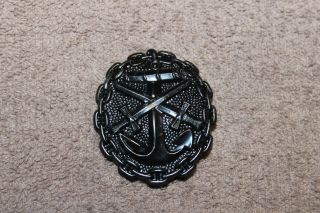 Rare Ww1 German Navy Wound Badge,  Very Hard To Find