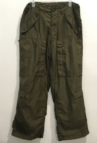 Vintage Vietnam Us Army Og - 106 Flying Mans Trousers High Temp.  Resistant Pants
