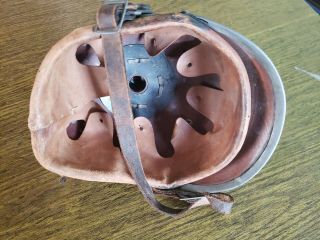 WW1 German Spiked Helmet (Pickelhaube).  Antique with Baden Coat of Arms 3