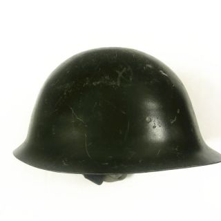 Old Collectible Chinese Gk80 232 Bullet - Proof Steel Helmet With Cover