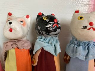 Vintage Paper Mache Squeaky Toys,  Japan 10