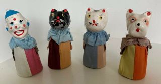 Vintage Paper Mache Squeaky Toys,  Japan 2