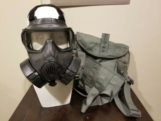 Us Avon M50 Protective Gas Mask Respirator Large Cbrn Nbc Fm50 M53 Fm53