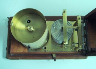 Antique - Manhattan Marine - Drum Barograph - Barometer - French Made - Scientific 7