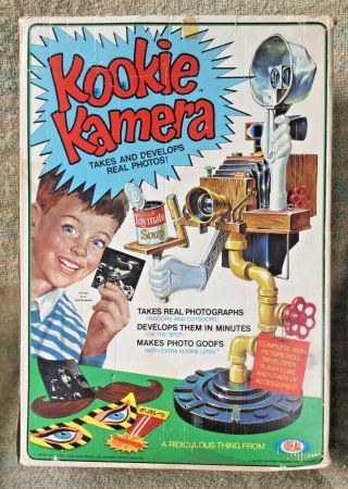 Unique Ideal Kookie Kamera 1968 Incomplete And Paperwork Camera Toy