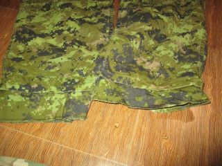 CANADIAN CADPAT ISSUE COMBAT PANTS 36,  Very Good 2