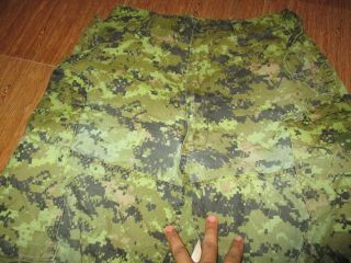 CANADIAN CADPAT ISSUE COMBAT PANTS 36,  Very Good 5