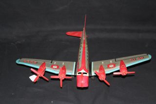 Marx Strato Airlines 700 Sky Cruiser Stratoliner Tin Airplane,  Nc 10 50234