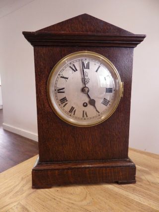 Raf Officers Mantle Clock By Elliott 1935 In Fully Serviced