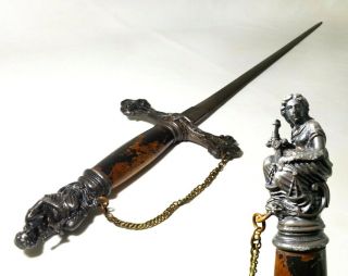 Late 19th C Antique Schuyler,  Hartley & Graham 1875 Knights Of Pythias Ny Sword