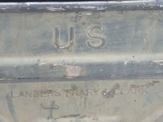 US Army Landers Frary Clark Insulated Hot Cold Transport Storage Food Box 1960 3