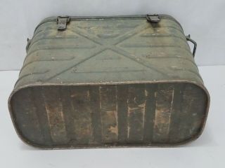 US Army Landers Frary Clark Insulated Hot Cold Transport Storage Food Box 1960 6