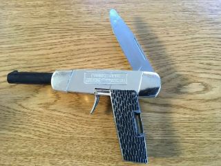 AGENT ZERO M POCKET - SHOT CAP GUN POCKET KNIFE MADE IN U.  S.  A.  BY MATTEL 1965 3