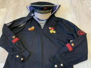 Russian military naval NAVY jacket tunic,  cap Soviet Uniform RARE,  WW2 2