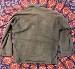 WW2 Military 13 Star Button HBT Shirt/Jacket Size 38 US Army 7