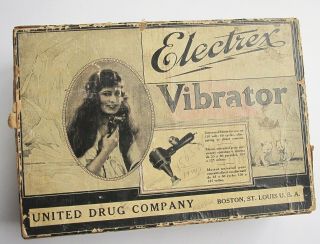 Antique Electrex Vibrator X - 787 United Drug Massager Hand Held