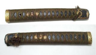 Navy Japanese Gunto Tsuka Handle 