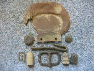 Dug Relics From The Battle Of Cedar Mountain - Culpepper,  Va.
