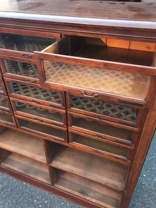 Vintage / Antique Pharmacy Apothecary Display Case Cabinetry 4